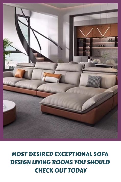 Unique Sofa Design Living Rooms, Unique Sofa Design, Modern Living Room Sofa Set, Sofa Design Living Rooms, Sofa Kulit, Italian Sofa Designs, Unique Sofa, Luxury Sofa Living Room, Luxury Sofa Design