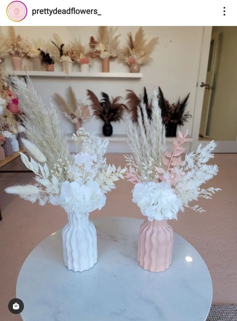 Bautizo Flower Centerpiece, Blush Pink Floral Centerpieces, Boho Butterfly Centerpieces, Baby Girl Shower Table Centerpieces, Boho Rainbow Birthday Party Centerpieces, Boho Mason Jar Centerpieces, Baby Girl Centerpiece Ideas, Pampas Baby Shower Centerpiece, Boho Rainbow Centerpiece Ideas