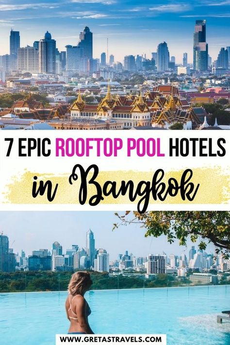 Best Hotels In Bangkok, Bangkok Hotels Top 10, Where To Stay In Bangkok, Rooftop Bangkok, Rooftop Pools, Bangkok Hotels, Rooftop Bars Los Angeles, Hotel Rooftop Bar, Sofitel Hotel