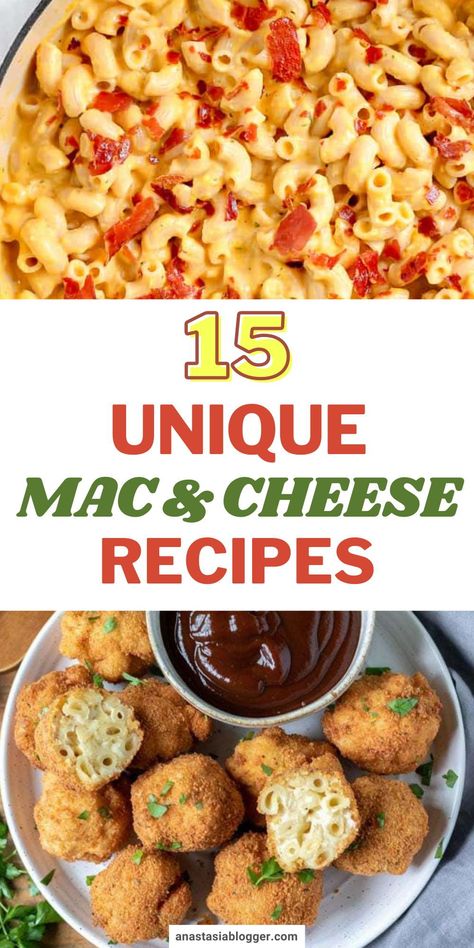 Mac And Cheese Rolls, Mac And Cheese Alternative, Halloween Max And Cheese, Macaroni And Cheese Ideas, Macaroni And Cheese Meals Dinners, Mac And Cheese Different Ways, Things To Add To Mac And Cheese, Mac N Cheese Flavors, Mac And Cheese Fancy