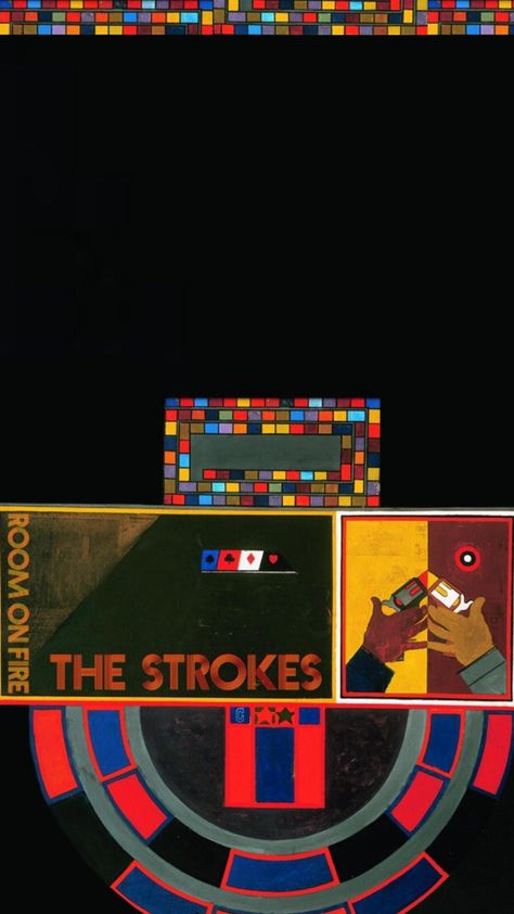 Abnormal Wallpaper, The Strokes Albums, The Strokes Band, Cyberpunk Room, The Voidz, Music Poster Design, Band Wallpapers, Cover Wallpaper, Music Backgrounds