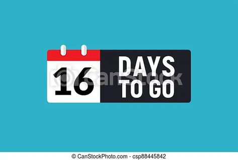 16 Days To Go Countdown Birthday, 16 Days Left Countdown, Days To Go Countdown, Countdown Birthday, Birthday Countdown, Bahamas Cruise, Amazing Race, Day Left, Days Left