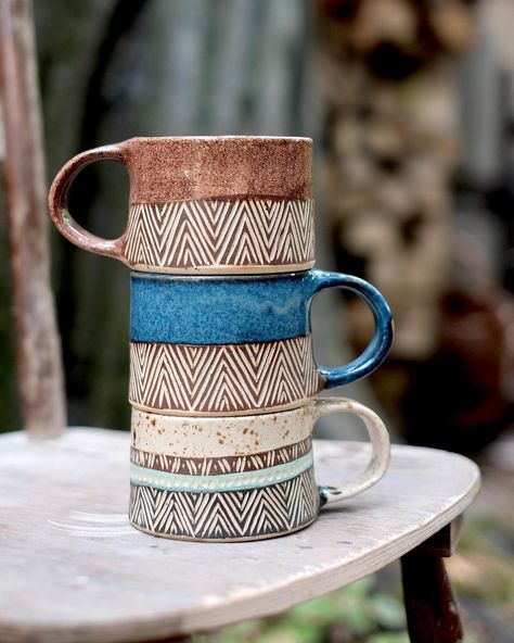 Ola Jaguś (@ola.jagus) • Instagram photos and videos Rustic Mugs, Artisan Pottery, Kids Study, Arts Ed, Wroclaw, Glazes For Pottery, African Design, Terracotta Pots, Artsy Fartsy