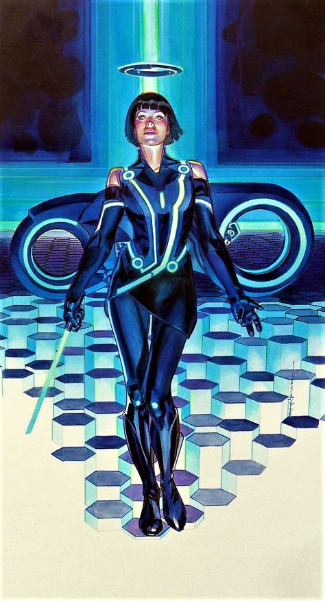 Tron Art, Tron Uprising, Tron Legacy, Art Study, Arte Cyberpunk, Movie Poster Art, Science Fiction Art, Wow Art, Ex Machina