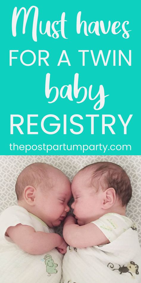 Carrying twins? Here are my must-haves for a twin baby registry! Learn how we slept, fed, and played with our little guys—and all the gear you need (and don’t need) on your list when you're expecting twin babies! Twin Must Haves, Postpartum Party, Registry Must Haves, Sleeping Tips, Baby Registry List, Newborn Tips, Fourth Trimester, Newborn Schedule, Baby Registry Items