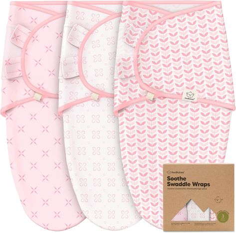 3-Pack Organic Baby Swaddle Sleep Sacks - Newborn Baby Swaddle Wrap 0-3 Months, Ergonomic Newborn Swaddle, Baby Sleeping Bag,  Nursery Swaddles, Baby Wrap, Newborn Essentials (Blossom)
Visit the KeaBabies Store Baby Swaddle Wrap, Swaddle Sack, Feeling Safe, Baby Swaddle Blanket, Baby Sleep Sack, Experience Life, Newborn Swaddle, Sleep Sack, Swaddle Wrap