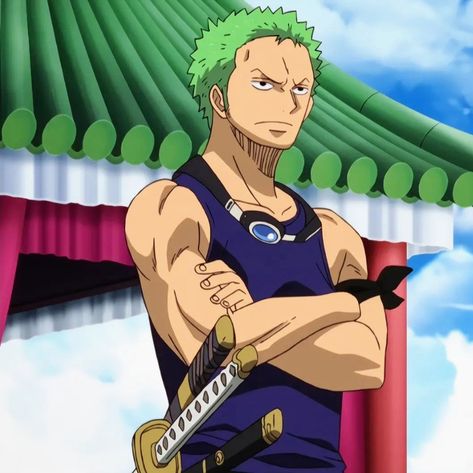 Zoro Skypiea, Roronoa Zoro Icon, Zoro One Piece Anime, Roronoa Zoro One Piece, One Piece Man, Zoro One Piece, Roronoa Zoro, One Piece (anime), One Piece Anime