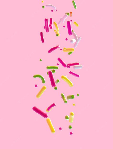 Sprinkles Art, Candy Illustration, Pale Pink Peonies, Candy Background, Sprinkles Birthday Cake, Sprinkles Design, Air Ship, Pink Sprinkles, Architecture Concept Diagram