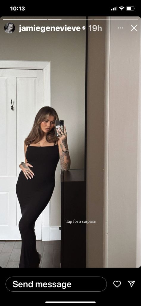 Jamie Genevieve Outfits, Rich Husband, Jamie Genevieve, Black Fits, Hair Goals, All Black, Style Me, Outfit Inspo, Hair