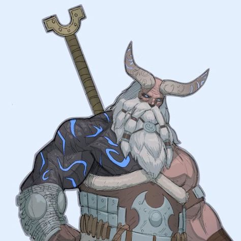 Giant Reference, Giant Character Design, Dnd Characters Character Concept, Dnd Giant, God Character Design, Giant Character, Artist Doodle, Sketch Procreate, Dungeons And Dragons Classes