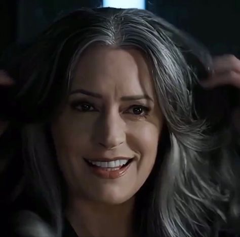 my stuff Paget Brewster Grey Hair, Emily Prentiss, Drunk History, Paget Brewster, Crimal Minds, Fbi Agent, My Stuff, Fictional Crushes, Grey Hair