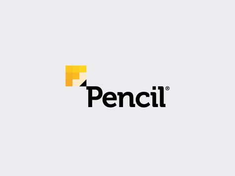 Pencil identity Pencil Logo Design Creative, Pencil Logo Design, Logo Pencil, Academy Logo, Paper Logo, Edit Logo, Logo Sketches, Design Studio Logo, Poster Inspiration