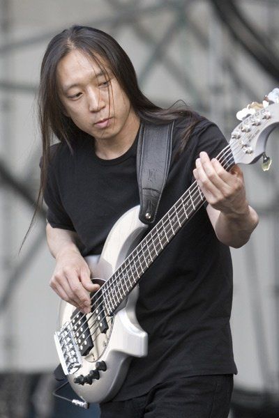 John Myung (Dream Theater) Satanic Clothing, I Love Bass, Bass Guitarist, Dream Theater, Heavy Rock, Heavy Metal Rock, Metal T Shirts, Jazz Musicians, Progressive Rock