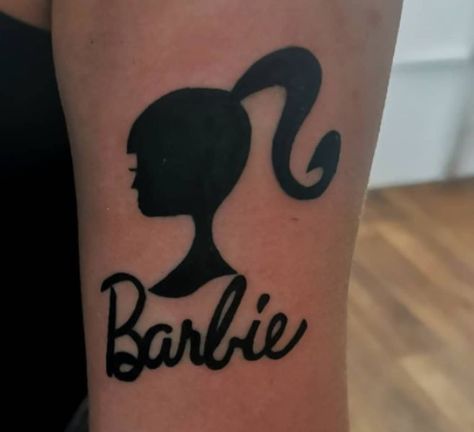 Ruth Handler, Barbie Tattoo, Mario Tattoo, Mermaid Tattoo Designs, Birthday Tattoo, Bottle Tattoo, Dope Tattoos For Women, Stylist Tattoos, Rose Tattoo Design