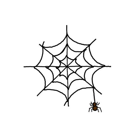 How To Draw A Spider Web Step By Step, Small Spider Drawing, Spider Sketch Easy, Spider Web Drawing Easy, Drawing Spider Webs, Spider Easy Drawing, How To Draw A Spider, Spider Web Doodle, Spider Drawing Easy