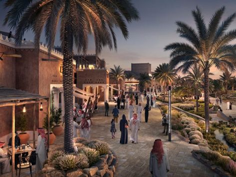 Saudi Arabia's Diriyah Gate development announces US$1bn ‘super carpark’ - Hotelier Middle East Architecture Symbols, East Street, Areas Verdes, Resort Design, Park Hyatt, Top Hotels, Jeddah, Riyadh, Architecture Project