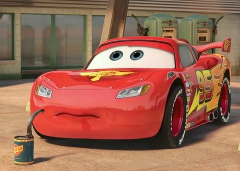 Hic...ah come on! Lightning Mcqueen Pfp, برق بنزين, Cars Disney Pixar, Disney Cars Wallpaper, Disney Cars Movie, Cars Mcqueen, Disney Cars Party, Cars Lightning Mcqueen, Cars Disney