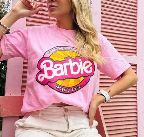 80s Barbie, Blonde Ponytail, Look Rose, Barbie Outfits, Outfits Vintage, Womens Workout, Barbie Hair, Barbie Birthday, Barbie Party