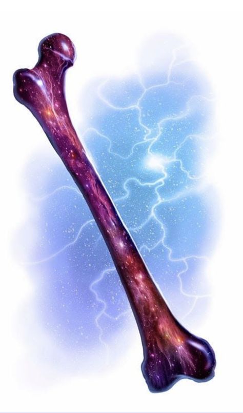 Bone Staff, Bone Magic, Magical Eyes, Dragon Magazine, Magical Artifacts, Femur Bone, Evelynn League Of Legends, Artifact Art, Magical Items