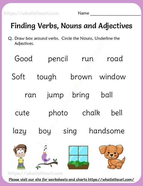 This worksheet can evaluate kids’ skills in finding verbs, nouns, and adjectives.Please download the PDF Finding Verbs, nouns and adjectives – Exercise 1 Nouns Verbs Adjectives Activities, Adjectives Exercises, Nouns And Verbs Worksheets, Human Body Vocabulary, Nouns Verbs Adjectives Adverbs, Adjectives Activities, Basic English Grammar Book, Reading Comprehension Practice, Nouns And Pronouns