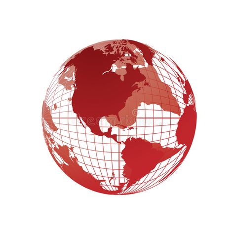 World map, 3D globe. World map red, 3D globe, illustration #Sponsored , #Affiliate, #AFFILIATE, #map, #red, #globe, #World World Outline, Globe Illustration, World Clipart, 3d Globe, Global Governance, Globe Icon, Red Earth, Graphic Design Images, About World