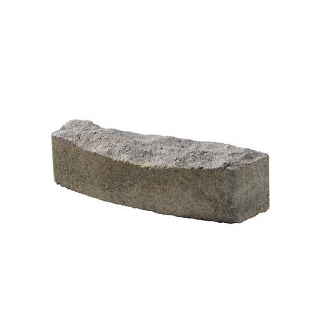 Oldcastle Chiseledge 10-in L x 4-in W x 3-in H Gray Concrete Straight Edging Stone in the Edging Stones department at Lowes.com Stone Landscape Edging, Stone Garden Edging, Garden Edging Ideas Cheap, Garden Edging Stones, Landscape Edging Stone, Front Walkway Landscaping, Side Path, Curb Stone, Concrete Edging