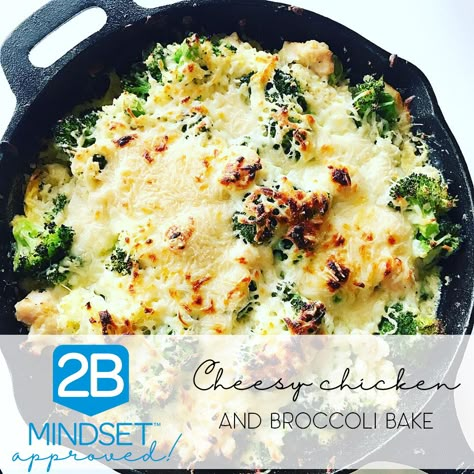 2B Mindset Approved Cheesy Chicken and Broccoli Bake!  #recipes #recipe #2BMindset #weightloss #chickenrecipes #Cheese #Broccoli #diet #heatlhy #healthyeating Beachbody Chicken Recipes, 2b Mindset Chicken Recipes, 2b Mindset Veggies, 2b Dinner Recipes, Easy 2b Mindset Dinners, Beachbody Recipes 2b Mindset, 2b Mindset Snack Ideas, 2b Mindset Recipes Snacks, Metabolic Renewal Diet Plan Type 6 Recipes