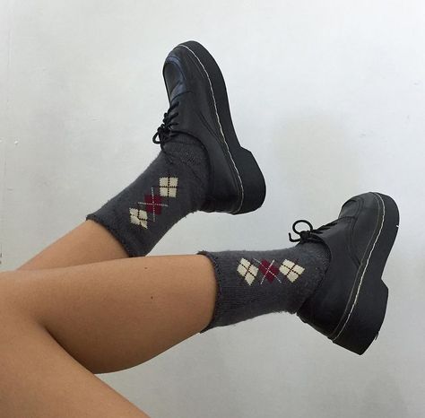 Argyle Socks Outfit, Socks Aesthetic, Argyle Socks, Sock Outfits, Halloween 2023, Doc Marten Oxford, Virtual Closet, Equestria Girls, Amelie