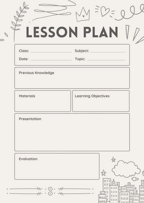 Lesson Plans Template, Lesson Planning, Lesson Plan Template, Lesson Plan, Individual Learning Plan Template, Daily Lesson Plan Template Free, Unit Lesson Plan Template, Simple Lesson Plan Template Free, Clouds Lesson Plan