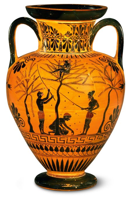 Ancient Greece For Kids, Ancient Greece Facts, Ancient Greece Art, Ancient Vase, Greek Vase, Greek Paintings, Ancient Greek Pottery, Greece Art, Ancient Greek Art