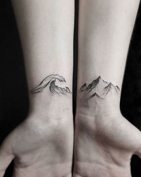 90 Tattoo, Discrete Tattoo, Berg Tattoo, Tattoos Pinterest, Forearm Tattoo Design, Cat Tattoos, Matching Couple Tattoos, Latest Tattoos, Tiny Tattoo