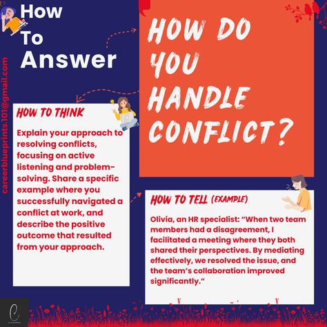 Learn how to answer the question: "How do you handle conflict?" I’ll guide you on what interviewers want to hear and share an example of an effective response. #HandleConflict #InterviewPrep #ConflictResolution #JobSearchTips #CareerSkills #InterviewHelp Interview Help, Resolving Conflict, Interview Prep, Answer The Question, Job Search Tips, Active Listening, Conflict Resolution, Interview Questions, The Question