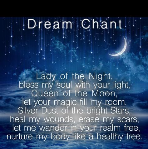 Dream chant Dream Spell, Dream Magic, Witch Board, Wiccan Witch, Magick Spells, Wiccan Spell Book, Pagan Witch, Witchy Stuff, Spells Witchcraft