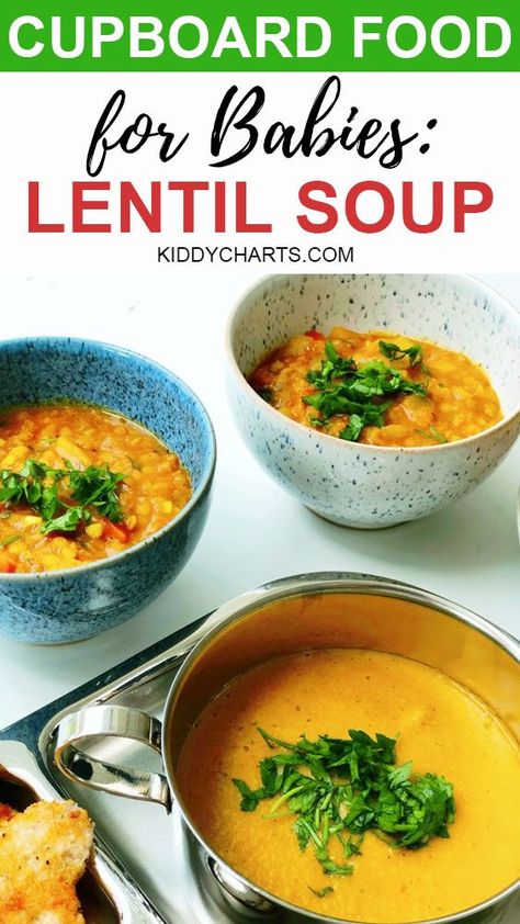 Baby Lentil Recipe, Lentils For Babies, Lentil Recipes For Baby, Recipe For Lentil Soup, Soup For Babies, Food For Babies, North Indian Recipes, Baby Recipes, Stir Fry Recipes Chicken