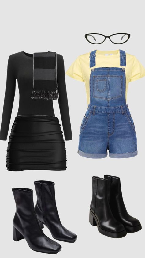 Duo costume idea!! #beauty #outfitinspo #gru #minions #despicableme #art #vibes #duo #besties #thatgirl #itgirl #halloween #october #costumeparty #partyoutfit Gru Minions, Duo Costumes, Aesthetic Backgrounds, Costume Party, Party Outfit, Mood Board, Halloween, Outfit Inspo, Beauty