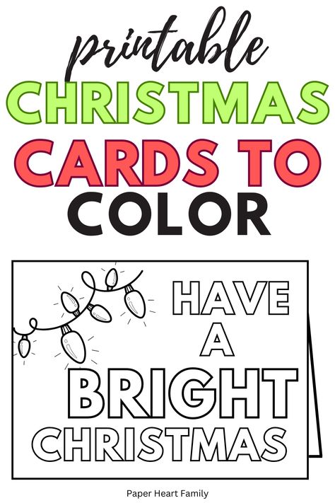 7 Festive Printable Christmas Cards To Color For Kids Christmas Cards Coloring Free Printable, Christmas Cards To Color Free Printable, Christmas Card Coloring Pages, Christmas Card Printable Free Kids, Free Kids Christmas Printables, Christmas Kids Printables, Christmas Coloring Cards Free Printables, Free Printable Christmas Cards For Kids, Free Printable Christmas Cards For Kids To Color