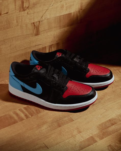 The Women's Air Jordan 1 Low OG 'UNC to Chicago' launches online Wednesday 7/26 10 AM ET and in-store (Detroit & Van Aken — regular business hours, FCFS). Special release item — all sales are final. #JUMPMAN #AirJordan #xhibition Nike Air Jordan 1 Low, All Nike Shoes, Womens Air Jordans, Air Jordan 1 Low, Jordan 1 Low, Air Jordan 1, Nike Air Jordan, Jordan 1, Air Jordan