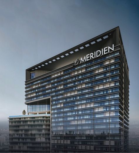 Le Méridien Penang | open in late 2026 Le Meridien Hotel, Hotel Exterior, Apartment Projects, Banks, General Hospital, Skyscraper, Blinds, Spa, Exterior