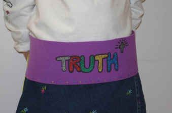 Belt of Truth Craft Belt Of Truth Craft, Armor Of God Lesson, The Belt Of Truth, God's Army, Free Sunday School Lessons, Story Crafts, Worship Ideas, Belt Of Truth, Bible Teaching