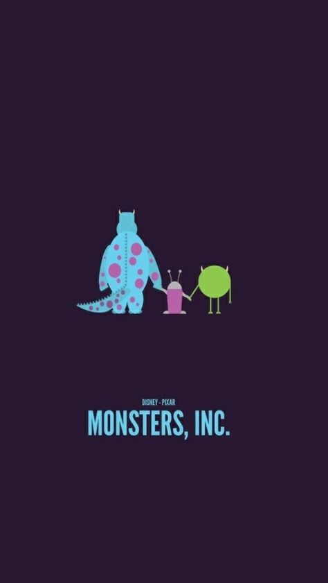 Monster Inc Wallpaper, Wallpaper Iphone Tumblr, Wallpaper Iphone Disney Princess, Disney Monsters, Disney Wallpapers, Monster Inc, Disney Images, Monsters University, Disney Favorites