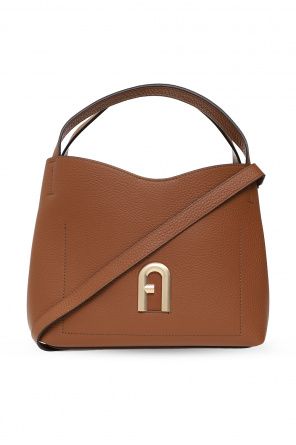 Furla Bags, 7 And 7, Hobo Bag, Gold Tone Metal, Womens Tote Bags, Brand Logo, Zip Pockets, Top Handle Bag, Shoulder Strap