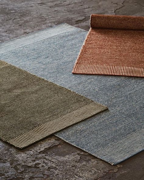 Scandinavian Carpet, Jute Wool Rug, Facebook Design, Interior Trend, Mat Rugs, Weaving Techniques, Danish Design, Large Rugs, Diamond Pattern