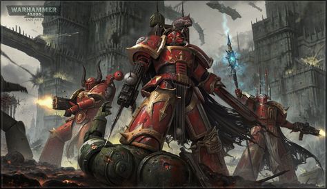 Chaos Space Marines, Roman Tishenin on ArtStation at https://www.artstation.com/artwork/Kdx8o Warhammer 40k Chaos Space Marines, 40k Chaos Space Marines, Chaos Sorcerer, Warhammer 40k Chaos, Warhammer Chaos, Chaos Space Marines, Space Marine Art, Chaos 40k, 40k Chaos