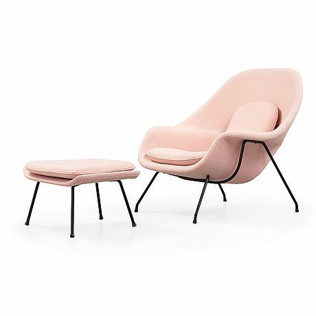 Biofilic Design, Saarinen Womb Chair, Womb Chair, Narrow House, Eero Saarinen, Charles Eames, House Decorating, Chair Bench, Office Chairs