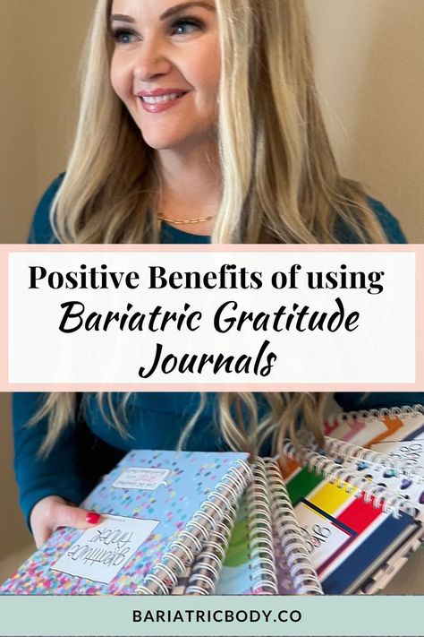 Are you looking for a Gratitude journals for the progress you've made in your weight loss surgery journey? Writing in a gratitude journal can be beneficial for it provides you with a way to reflect on your progress and acknowledge the positive changes that have occurred. It also helps to motivate you to stay on track, continue progress towards your goals, and mental health. Get your 31-day prompt for weight loss surgery patients. It's daily self-care. #bariatric #gratitude #journals #printable 31 Daily, Bariatric Sleeve, Focus On The Positive, Daily Prompts, Gratitude Journals, Bariatric Friendly Recipes, Bariatric Diet, Sleeve Surgery, Bypass Surgery