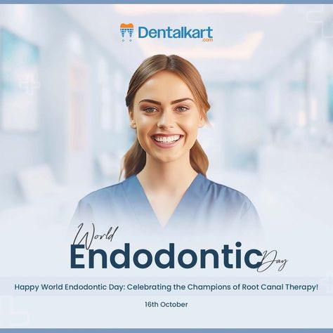 🌍 Happy World Endodontic Day! 🦷

Today, we honor the dedicated dental professionals who are the champions of root canal therapy.

Your unwavering commitment to patient care and excellence makes a significant impact in our communities.

✨ Warm wishes from Dentalkart to all endodontists and dental teams—thank you for your invaluable contributions!
#WorldEndodonticDay #DentalkartWishes #Endodontics #RootCanalTherapy #RootCanal #DentalProfessionals #Dentists #DentalWorld #DentalCommunity Dental World, Root Canal, Patient Care, Dental Clinic, Professions