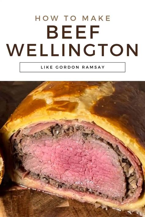 The Gordon Ramsay Beef Wellington is an iconic dish known for its tender beef fillet wrapped in layers of savory duxelles, prosciutto, and puff pastry. While it may seem intimidating, with the right approach, you can recreate this show-stopping meal at home. Whether you’re hosting a special occasion or just looking to challenge yourself in the kitchen, these expert tips will guide you to perfecting every element of this classic recipe. Meatloaf Wellington Recipe, Beef Wellington Recipe Easy, Gordon Ramsay Beef Wellington, Easy Beef Wellington, Individual Beef Wellington, Wellington Recipe, Beef Wellington Recipe, Beef Filet, Beef Fillet