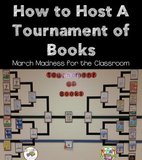 How to Host a Tournament of Books in the Primary Classroom with help from your iPads! Tournament Of Books, Reading Incentives, Middle School Libraries, Elementary Library, Library Activities, 4th Grade Reading, 3rd Grade Reading, Library Lessons, Library Programs