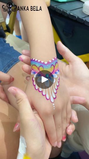 120K views · 1.8K reactions | Bracelet painting is easy to learn for beginners  #paintingtutorial #drawingtutorial #facepainting #bodypaint #bodypainting  #facepaint | Anka Bella Facepaint, Painting Tutorial, Rock Art, Body Painting, Face Painting, Drawing Tutorial, Face Paint, To Learn, Arts And Crafts