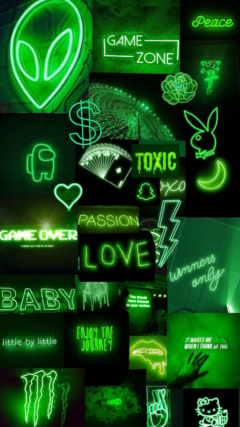 Neon green wallpaper ♡ Neon Green Aesthetic Wallpaper, Neon Green Wallpaper, Neon Green Aesthetic, Green Aesthetic Wallpaper, Green Wallpaper, Green Aesthetic, Listening To You, Neon Green, Aesthetic Wallpaper